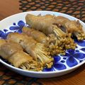 naokichi♡'s cooksnap of when they made えのきの豚肉巻.