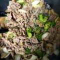 まいりゅう's cooksnap of when they made ブロッコリーと茄子の牛肉炒め.