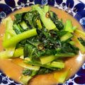 しましま梓's cooksnap of when they made 簡単タイ風青菜野菜炒め・空芯菜など.