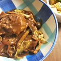そらてんママ's cooksnap of when they made デミ缶で簡単！ふわふわ煮込みハンバーグ.