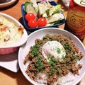 りさらるき's cooksnap of when they made 焼肉のタレで♪牛ひき肉そぼろ.