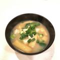 クックEBXFTK☆'s cooksnap of when they made ほうれん草☆豆腐★油揚げの味噌汁.