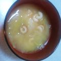 こうchanmama's cooksnap of when they made ✿ちくわとキャベツのお味噌汁✿.