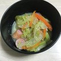 クックbgty☆'s cooksnap of when they made ☆ソーセージと野菜のお味噌汁☆.