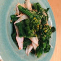 烏龍茶梅's cooksnap of when they made 【減塩】菜の花とカニカマのわさび和え.