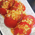＊ちゃちゅ＊'s cooksnap of when they made 切るだけの簡単副菜♥和風トマトサラダ.