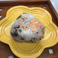 まこさんど's cooksnap of when they made ☆シャケとちりめんじゃこのおにぎり☆.