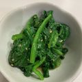 te_sanae's cooksnap of when they made めんつゆで☆ほうれん草のおひたし.
