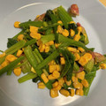 ピーナッツ子♪'s cooksnap of when they made 簡単5分☆ほうれん草とコーンのバター炒め.