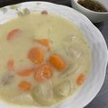 そうまママ☆'s cooksnap of when they made カブ入り 簡単 チキン豆乳シチュー.