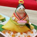 ＊★yuki★＊'s cooksnap of when they made ひな祭りお雛様ちらし.
