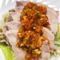 tocoletti's cooksnap of when they made 一度に２品！ゆで豚と中華風スープ.