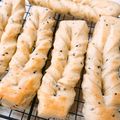 mi・haru's cooksnap of when they made 簡単ふわふわ★さつまいものスティックパン.