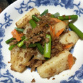 やまきち_0107's cooksnap of when they made 長芋とにんにくの芽のオイスターソース炒め.