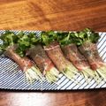 つきっぴー's cooksnap of when they made 生ハムのカイワレ巻き.