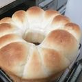 ゆうこwith３人's cooksnap of when they made ◎シフォン型で 超ふわふわ食パン◎.