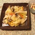 yesmama's cooksnap of when they made 広島牡蠣のあんかけ塩やきそば～～＾＾♪.