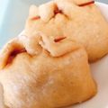 KAORULALA's cooksnap of when they made 豆腐と鶏ひき肉の巾着煮.