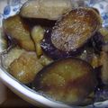 かき氷's cooksnap of when they made 茄子～すき焼きのたれで煮ただけ.