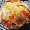 comcomi's cooksnap of when they made **自家製酵母のカンパーニュ**.