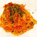 Cherishy's cooksnap of when they made お店にだせる！絶品濃厚カニパスタ.