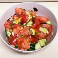 みみ子とはな子's cooksnap of when they made トマトのうま塩レモンマリネ【作り置き】.