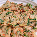 addysa's cooksnap of when they made 『もっちもち』の簡単チヂミ♪.