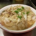 ダンケシャーR's cooksnap of when they made 簡単！白菜とニンニクとひき肉のうどん.
