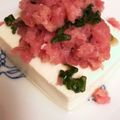 ✳︎まるり✳︎'s cooksnap of when they made くずし冷奴-ネギトロ-.