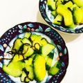 ミッキーこむぎ's cooksnap of when they made きゅうりとアボカドの塩昆布和え.