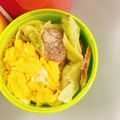 一番星寿美次郎's cooksnap of when they made 春キャベツとウインナーの粒マスタードマヨ.