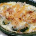 ジョンリークッカー's cooksnap of when they made 幼児食に！鮭とじゃがいものグラタン♪.