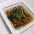 きらり流れ星's cooksnap of when they made 小松菜のおかか梅納豆和え.