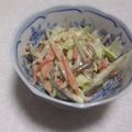 きらり流れ星's cooksnap of when they made コールスロー☆きんぴらごぼう風♪.