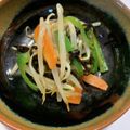 ほっぺ♡クック's cooksnap of when they made レンジで！もやし・ピーマン・人参のナムル.