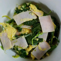 ☆よしにょ☆'s cooksnap of when they made 5分で完成♪ほうれん草とハムの卵炒め.