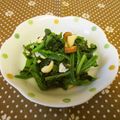 龍青空ママ's cooksnap of when they made ほうれん草の海苔ナッツ和え❀.