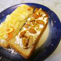 龍青空ママ's cooksnap of when they made ハニーチーズナッツ☆オープンサンド.