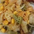 クックONB2PJ☆'s cooksnap of when they made マカロニの醤油マヨ炒め.