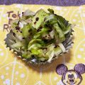 miobon's cooksnap of when they made お弁当に♪副菜に♪キャベツのゆかり和え♡.
