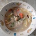akoreana's cooksnap of when they made 野菜たっぷりアーモンドミルクスープ.