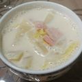 ちーちゃん★ママ's cooksnap of when they made 簡単☆白菜の豆乳（ミルク）スープ.