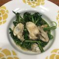 Cayenne730's cooksnap of when they made 牡蠣と春菊の炒め物.