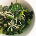 ちぇんばあ's cooksnap of when they made m子ども大好き！ほうれん草とえのき炒め.
