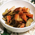 nana_tenjo's cooksnap of when they made 簡単副菜！玉葱のさつま揚げと茄子の煮浸し.