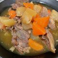 しょーばお's cooksnap of when they made 圧力鍋で簡単！！新橋の牛すじ煮込み.