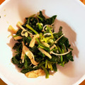 カズ＆ユリ's cooksnap of when they made ご飯が進むほうれん草とエノキのあえもの.