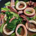 クックGT06PS☆'s cooksnap of when they made 隠し味公開♡イカと小松菜のバター醤油炒め.