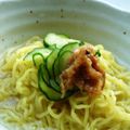 もこりこ's cooksnap of when they made お茶漬け風さっぱり胡瓜冷やしラーメン梅味.