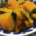 Faiza's cooksnap of when they made かぼちゃの塩麹煮.